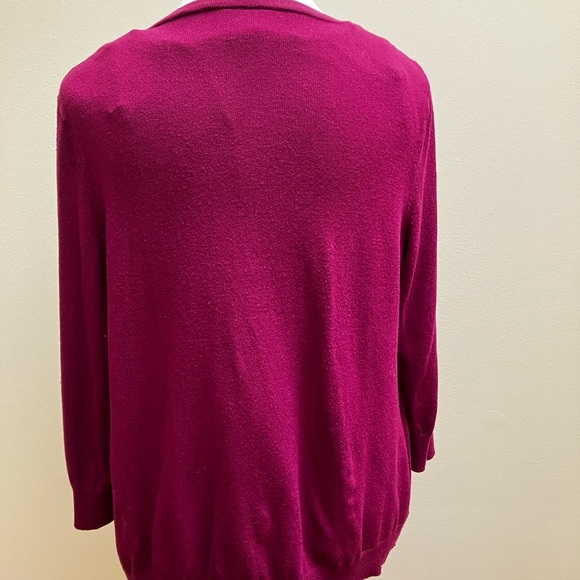 Ann Taylor Deep Rose Sweater Set - Picture 8 of 12